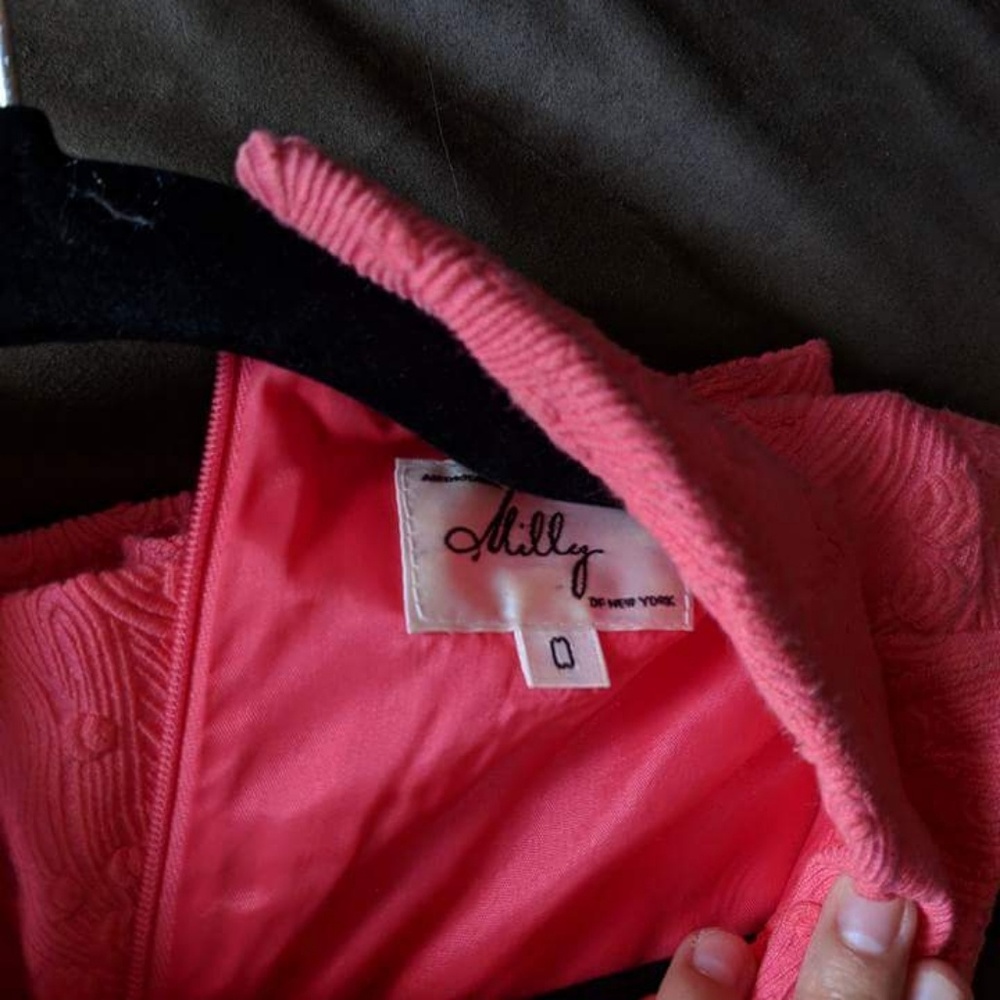 Milly salmon pink dress